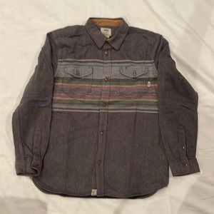 Vans boys flannel shirt